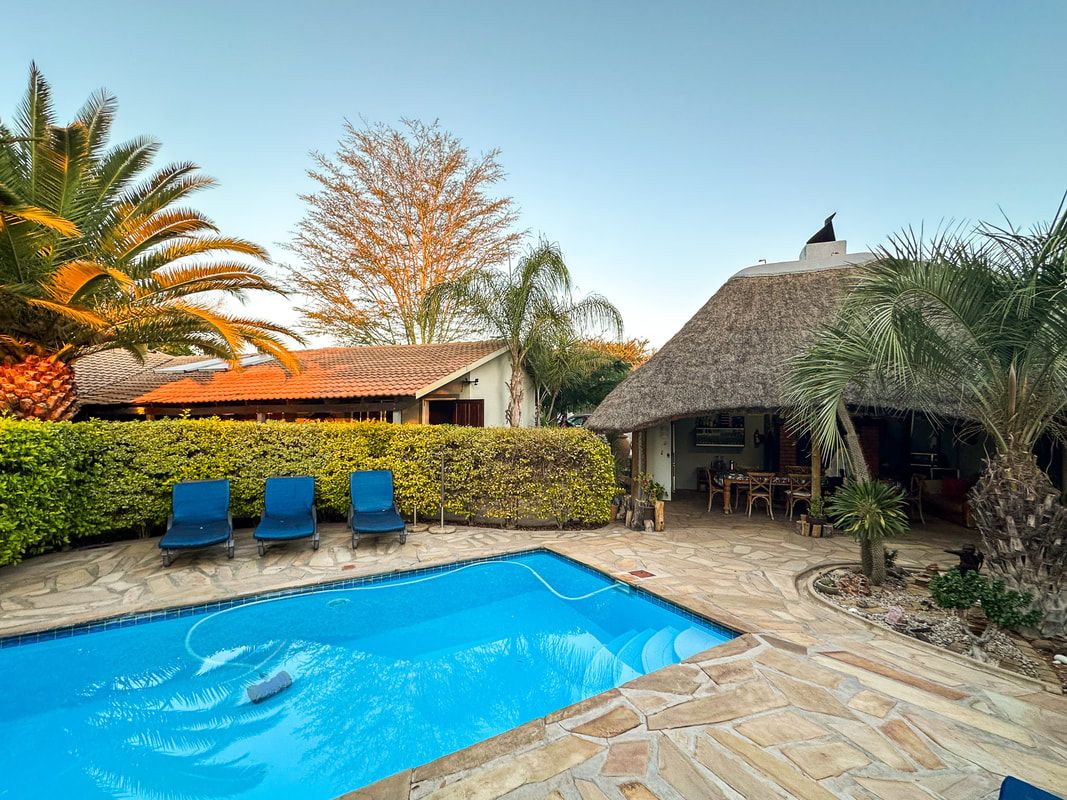 Pool and garden